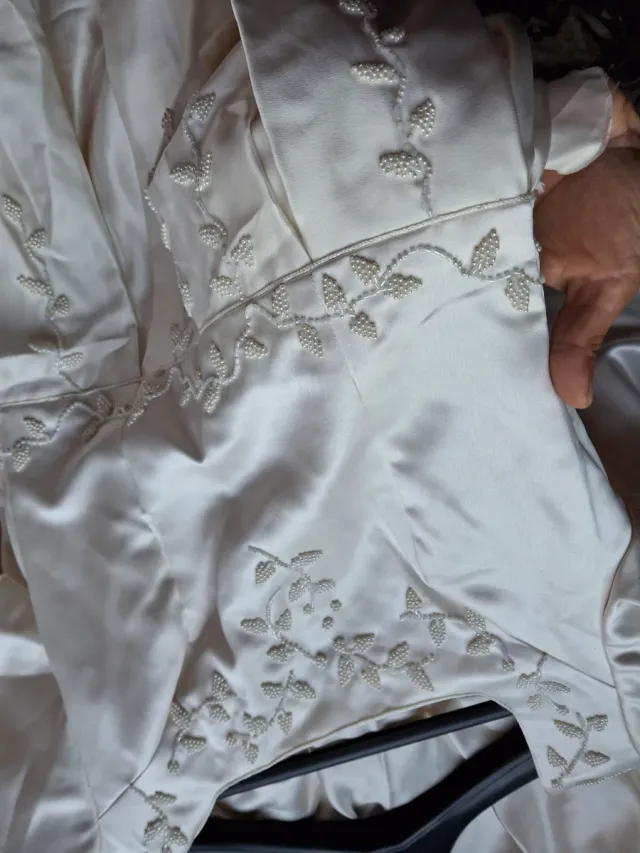 Abito da prima comunione per bambina, taglia grande