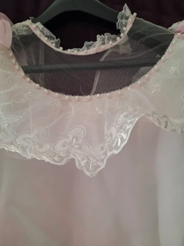 Abito da prima comunione per bambina, taglia grande