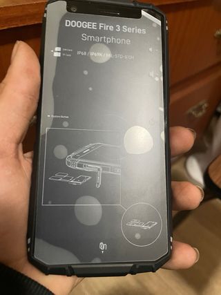 DOOGEE Fire 3 64GB 12GB RAM Negro