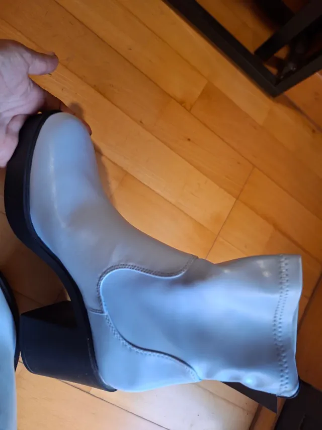 Botas azules pastel mujer talla 41 sin estrenar