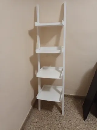 Estantería Escalera Blanca