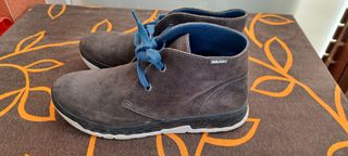Zapatos Pablosky niño gris y azul