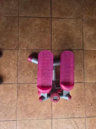 Máquina de subir escaleras rosa
