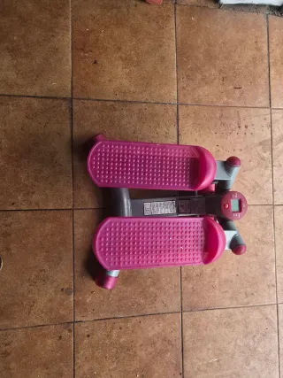 Máquina de subir escaleras rosa