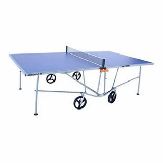 Mesa de Ping Pong Plegable Azul