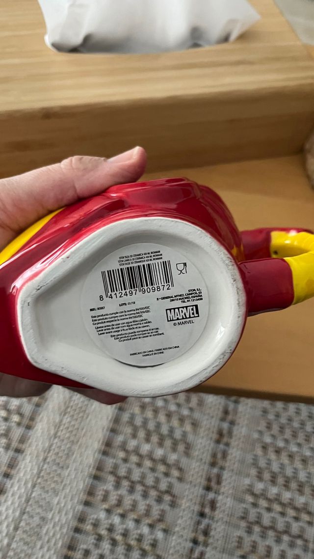 Taza Iron Man Marvel