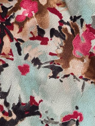 Vestido estampado floral Zara