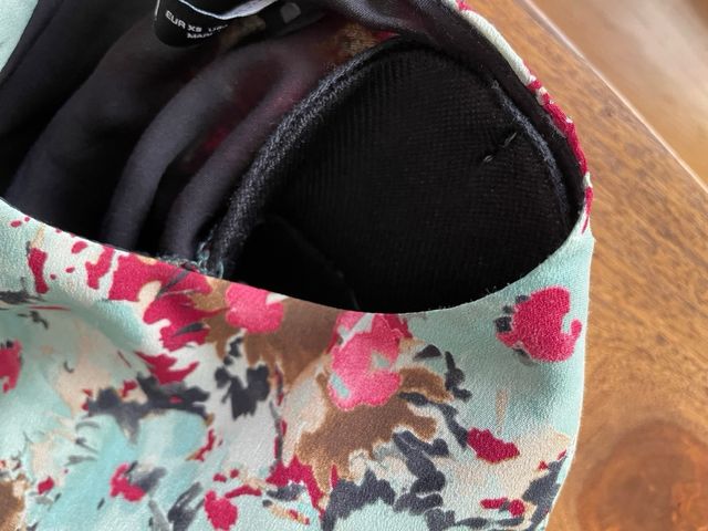 Vestido estampado floral Zara