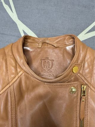 Chaqueta de piel Massimo Dutti