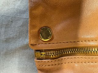 Chaqueta de piel Massimo Dutti