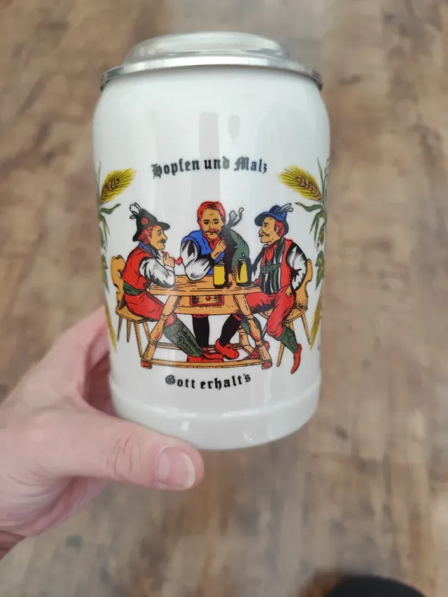 Jarra de cerveja Hopfen und Malz
