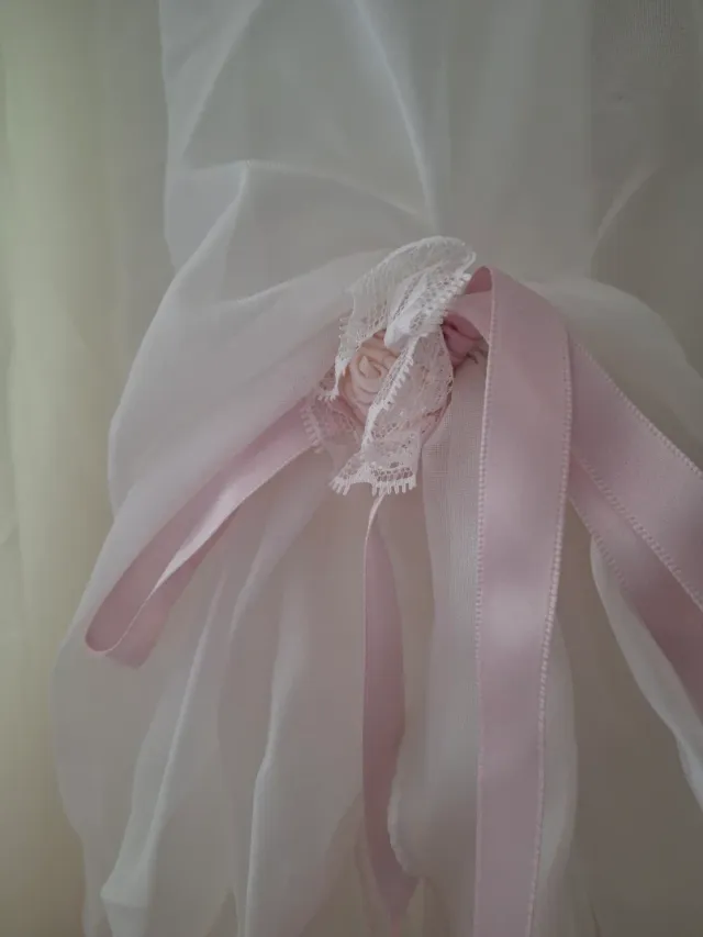 Abito da comunione per bambina con pizzo