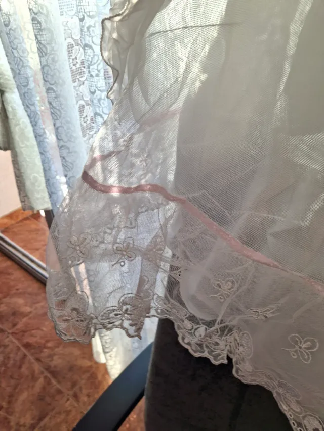 Abito da comunione per bambina con pizzo