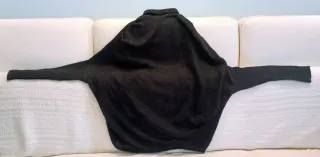 Maglioncino Batwing Nero