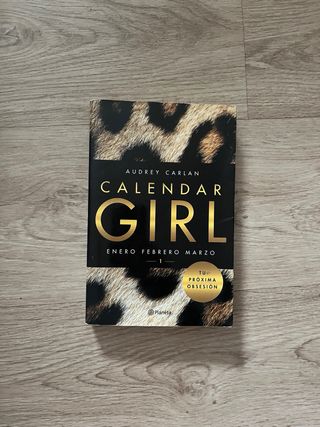 Colección de libros de la saga Calendar Girl