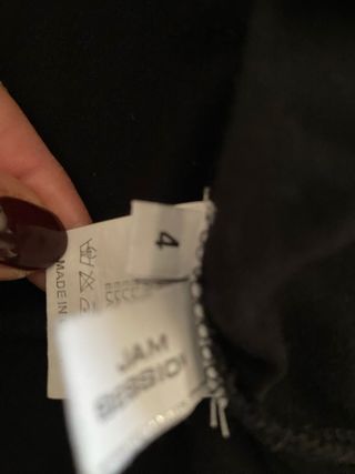 Maglietta Guru Gang nera con bottoni