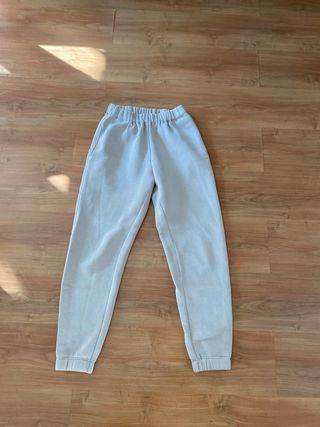 Conjunto Sudadera y Pantalón Beige rosado