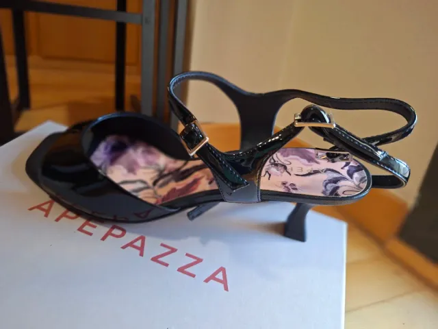 Sandalias de vestir negras sin estrenar T41