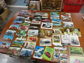 50 Cartoline di Vari Veicoli