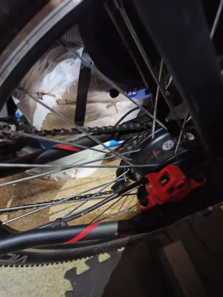 Bicicleta Eléctrica Negra