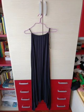 Abito da donna lungo nero Tezenis