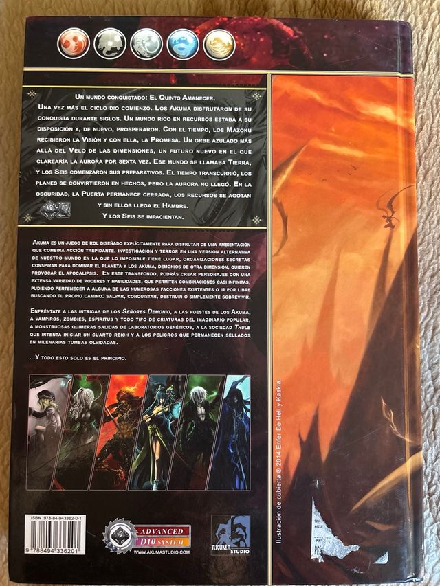 Akuma : libro básico