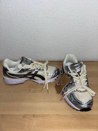 Asics Gel-Kayano 14 Plata/Blanco