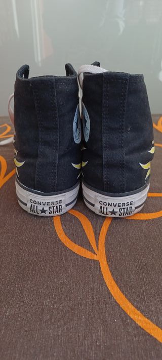 Zapatillas altas niño llamas multicolor