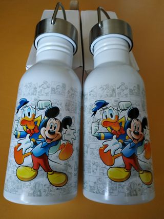 Disney Topolino set 2 bottiglie nuove