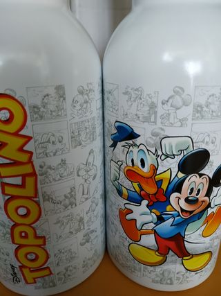 Disney Topolino set 2 bottiglie nuove