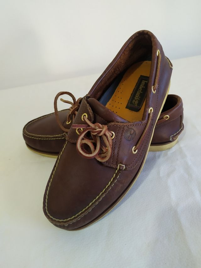 Zapatos náuticos Timberland marrones