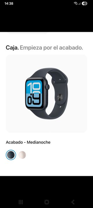 Apple Watch SE 3 44mm Blu notte