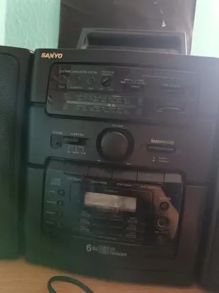 Minicadena Sony Negra