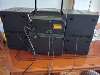 Minicadena Sanyo Negra