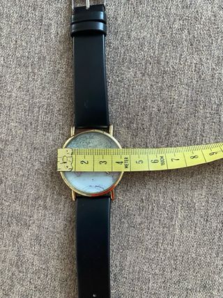 Orologio Unisex con Planisfero - Nero/Oro