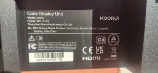 Monitor Koorui 24 75Hz Casi Nuevo