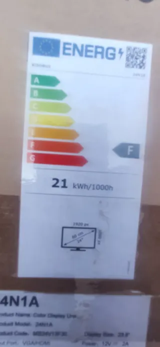 Monitor Koorui 24 75Hz Casi Nuevo