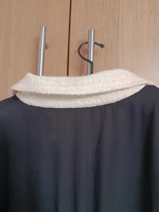 Vestido negro Zara Talla M