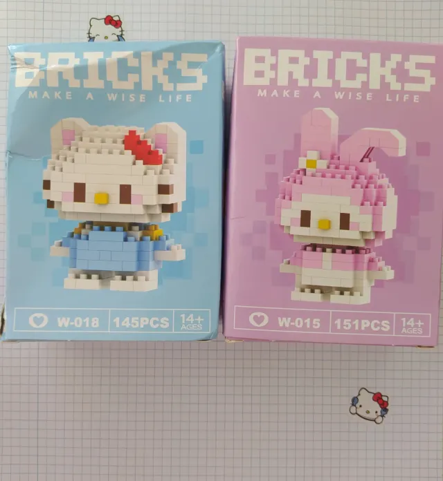Pack Bloques Construcción Sanrio