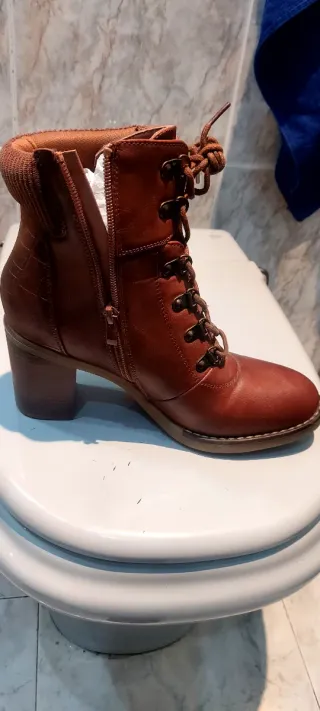 Botines de mujer marrones talla 40