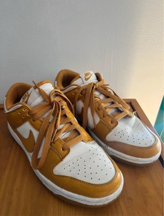 Nike Dunk Naranja y Blanco