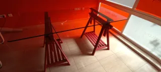 Mesa cristal despacho/oficina cristal