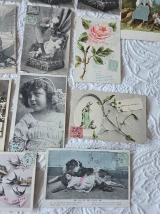 Lotto di Vecchie Cartoline Postali