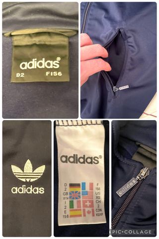 Tuta Adidas vintage Classic blue navy tg. D2/S