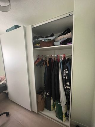 Armario puertas correderas 200x180x60