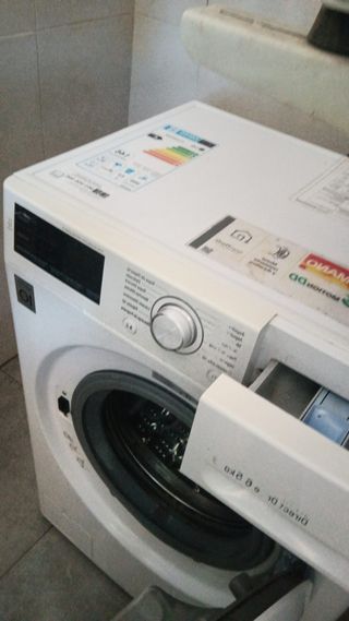 Lavadora LG Blanca