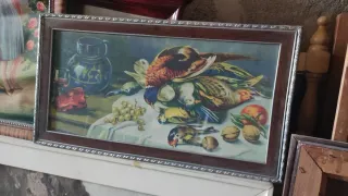 Cuadro antiguo naturaleza