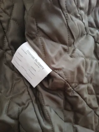 Gabardina Burberrys Sra Verde Oliva