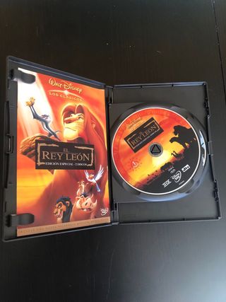 El Rey León DVD Edición Especial 2 Discos