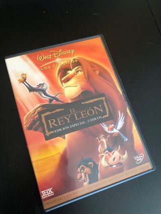 El Rey León DVD Edición Especial 2 Discos